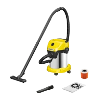 Пылесос Karcher WD 3 P V-17/4/20, Желтый | Черный