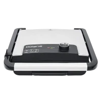 Электрический Гриль Polaris PGP 1502, 2000Вт, Нержавеющая сталь Чёрный