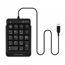 Tastatură A4Tech FK13P, Cu fir, Negru