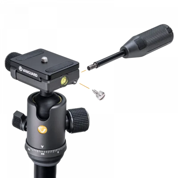 Monopod Vanguard VEO 2S CM-264TBP, Cap video/Cap trepied de minge, Negru