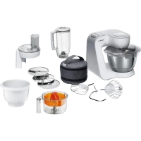 Кухонный комбайн Bosch MUM58243, Белый | Серебристый