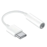 Аудио адаптер Huawei CM20, USB Type-C/3.5 mm (F), 0,09м, Белый