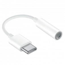 Audio Adaptor Huawei CM20, USB Type-C/3.5 mm (F), 0,09m, Alb