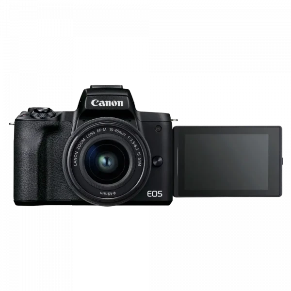 Aparat Foto Mirrorless Canon EOS M50 Mark II & EF-M 15-45 IS & EF-M 55-200 IS