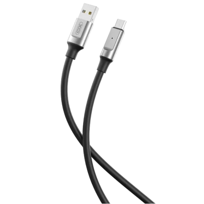 Кабель для передачи данных XO NB251, USB Type-A/USB Type-C, 1м, Чёрный