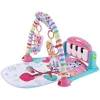 Игровой коврик Kikka Boo Piano, Розовый