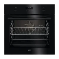Электрический духовой шкаф AEG BCE558370B, Чёрный