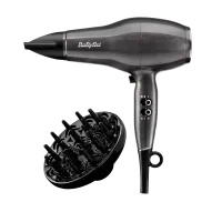 Фен BaByliss Platinum Diamond D6490DE, 2300 Вт, Серебристый