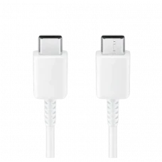 Cablu de încărcare Samsung EP-DA705BWRGRU, USB Type-C/USB Type-C, 1m, Alb