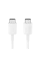Зарядный кабель Samsung EP-DA705BWRGRU, USB Type-C/USB Type-C, 1м, Белый
