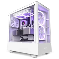 Компьютерный корпус NZXT H5 Elite, Midi-Tower, ATX, Белый