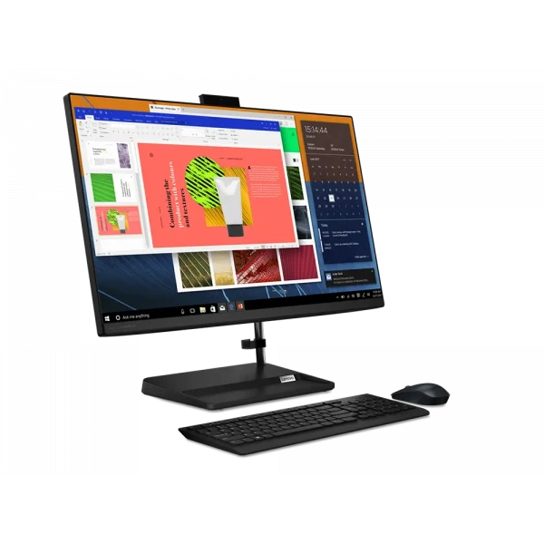 Computer All-in-One Lenovo IdeaCentre 3 27ITL6, 27, Intel Core i5-1135G7, 16GB/512GB, Fără SO, Negru