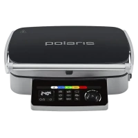 Электрический Гриль Polaris PGP3002DP, 2200Вт, Серебристый