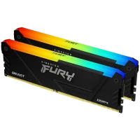 Memorie RAM Kingston FURY Beast RGB, DDR4 SDRAM, 3733 MHz, 16GB, KF437C19BB2AK2/16