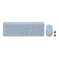 Клавиатура и мышь A4Tech FG3300 Air, Беспроводное, Синий