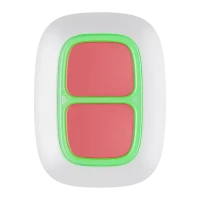 Buton de urgență Ajax DoubleButton, Alb
