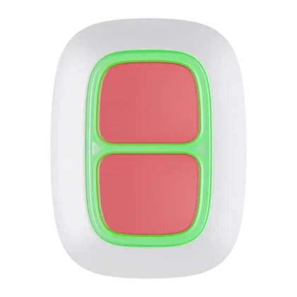 Buton de urgență Ajax DoubleButton, Alb
