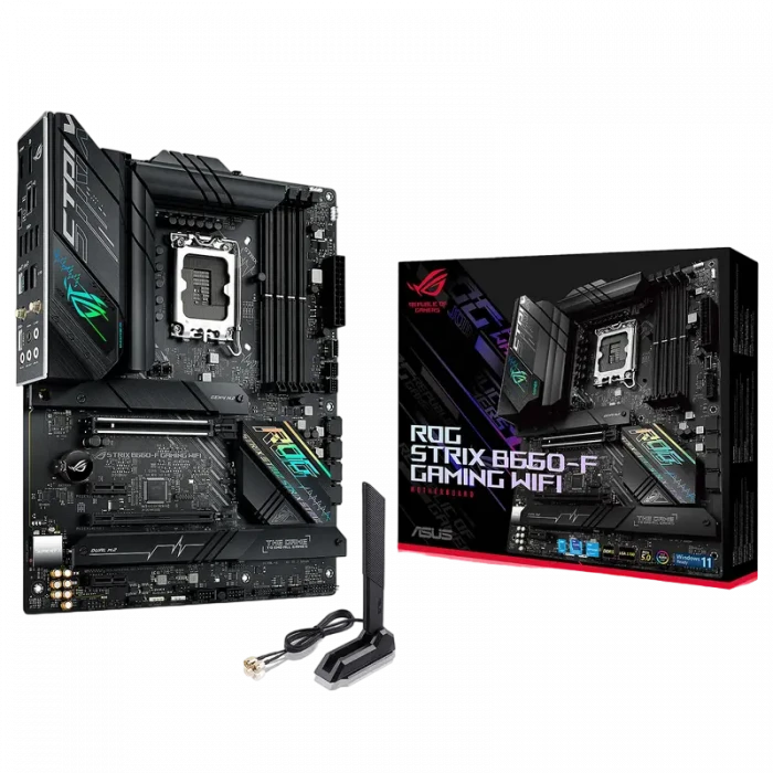 Материнская плата ASUS ROG STRIX B660-F GAMING WIFI, LGA1700, Intel B660, ATX