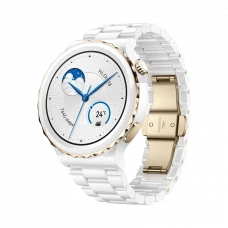 Ceas inteligent Huawei WATCH GT 3 Pro, 43mm, Alb | Auriu