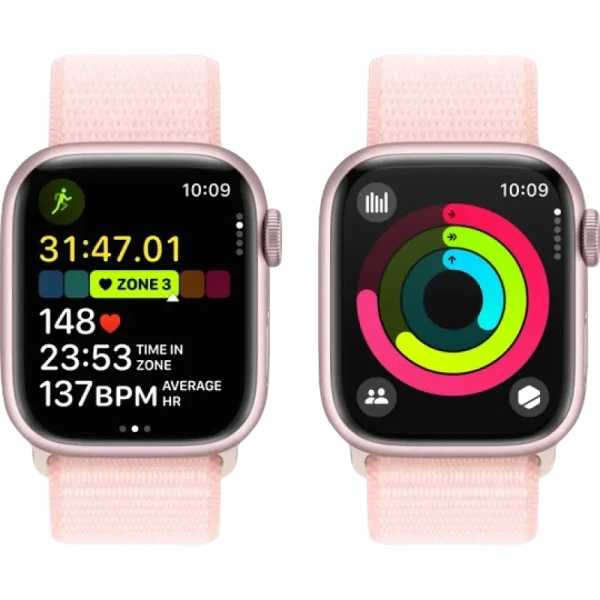 Умные часы Apple Watch Series 9, 41мм, Light Pink