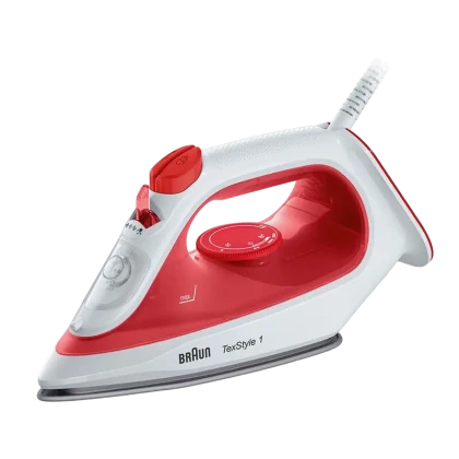 Fier de călcat Braun SI1019RD, 2000W, Roșu | Alb