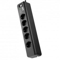 Prelungitor electric APC Essential SurgeArrest PM5B-RS, 5 Prize, 1,83m, Negru