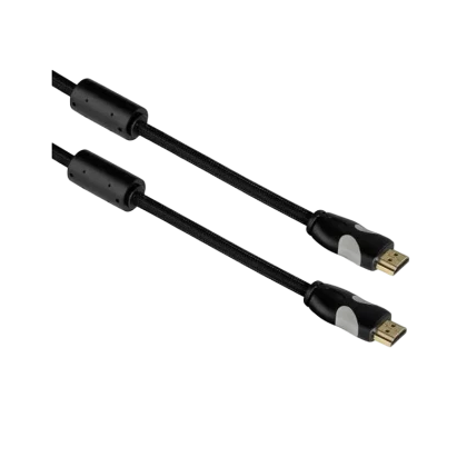 Аудио-видео кабель Thomson HDMI High Speed, HDMI (M) - HDMI (M), 0,75м, Чёрный