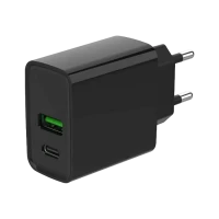 Încărcător Gembird TA-UC-PDQC20-01-BK, 20W, Negru
