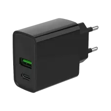 Зарядное устройство Gembird TA-UC-PDQC20-01-BK, 20Вт, Чёрный