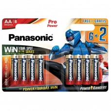 Батарейки Panasonic LR6XEG, AA, 8шт.