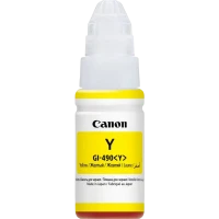 Контейнер с чернилами Canon GI-490, 0666C001, Желтый