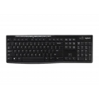 Клавиатура Logitech K270, Беспроводное, Чёрный