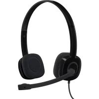 Căști Logitech H151, Negru