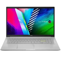 Laptop 15,6 ASUS Vivobook 15 OLED K513EA, Transparent Silver, Intel Core i3-1125G4, 8GB/256GB, Fără SO