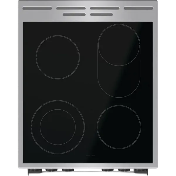 Plită electrică Gorenje GECS 5C70 XA, Argintiu