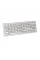 Tastatură A4Tech KM-720, Cu fir, Alb