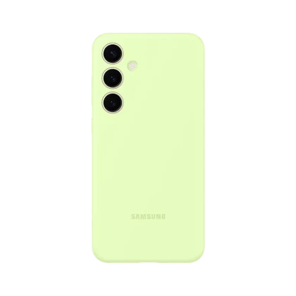 Husă Samsung Silicone Cover Galaxy S24+, Verde deschis