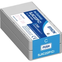 Картридж чернильный Epson SJIC22P, C33S020602, Циан