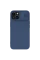 Чехол Nillkin iPhone 15, CamShield Silky Silicone, Темно-синий