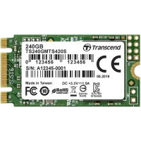 Накопитель SSD Transcend 420S, 240Гб, TS240GMTS420S