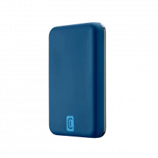 Acumulator extern Cellularline MAGSAFE 5000 Wireless, 5000mAh, Albastru