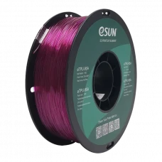 Filament pentru imprimantă 3D ESUN eTPU-95A, Violet Transparent, 1,75 mm, 1 kg