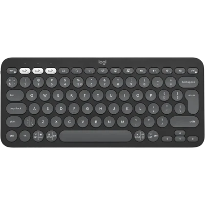 Клавиатура Logitech K380S, Беспроводное, Графитовый