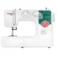 Mașină de cusut JANOME 5500, Alb / Verde