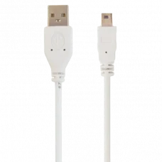Кабель для зарядки и синхронизации Cablexpert CC-USB2-AM5P-3, USB Type-A/USB Type-B, 0,9м, Белый