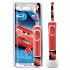 Periuța de dinți electrică sonică Oral-B Kids Vitality D100, Roșu