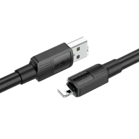 Cablu încărcare și sincronizare Moshi USB to Lightning Cable 90 Degree, USB Type-A/Lightning, 1,5m, Negru