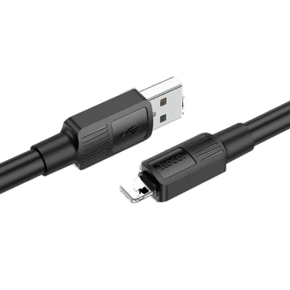 Кабель для зарядки и синхронизации Moshi USB to Lightning Cable 90 Degree, USB Type-A/Lightning, 1,5м, Чёрный