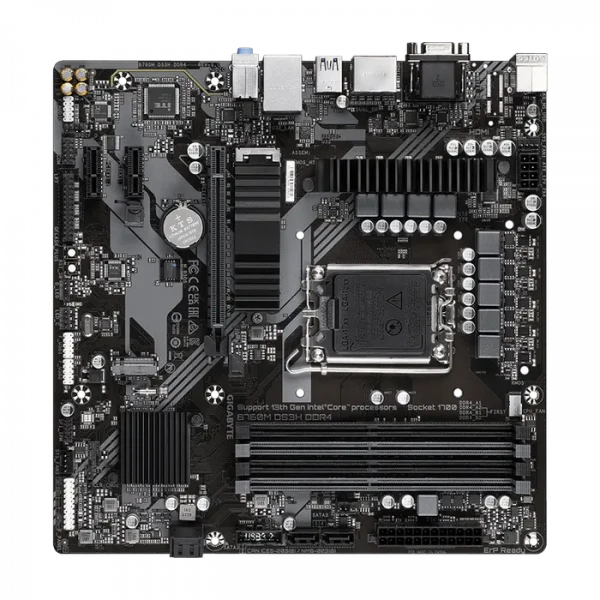 Placă de bază Gigabyte B760M DS3H, LGA1700, Intel B760, Micro-ATX