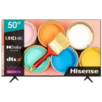 50 LED SMART Телевизор Hisense 50A6BG, 3840x2160 4K UHD, VIDAA U OS, Чёрный